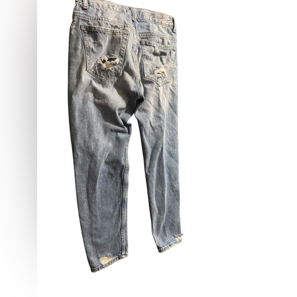 Zara Man skinny jeans distressed size 30 denim designer buttonfly. - Picture 2 of 6